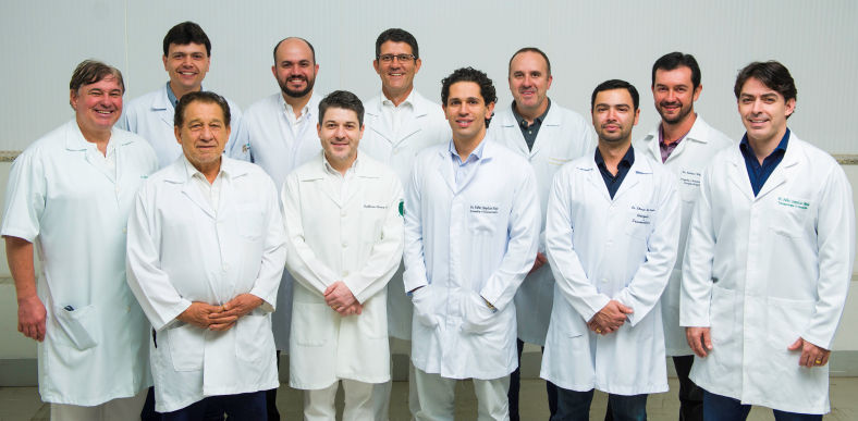 Ortopedistas do Hospital Santa Lúcia